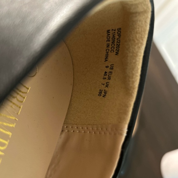 Black Wedge Heels - Picture 2 of 3